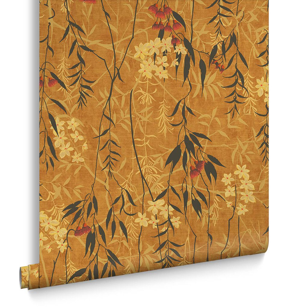 120610 - Obassia Silk Wallpaper - Opulance - Graham & Brown