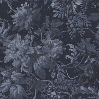 120620 - Enzia Wallpaper - Navy - Graham & Brown
