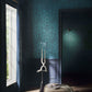120624 - Hartley Damask Wallpaper - Teal - Graham & Brown