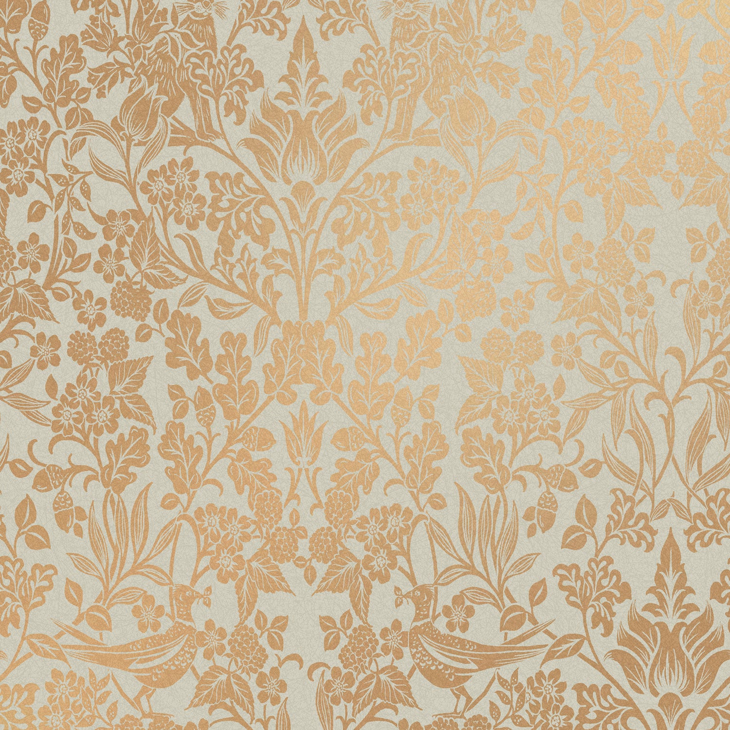 120626 - Hartley Damask Wallpaper - Neutral - Graham & Brown