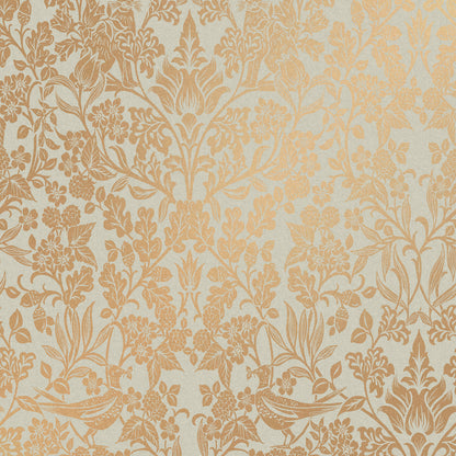 120626 - Hartley Damask Wallpaper - Neutral - Graham & Brown