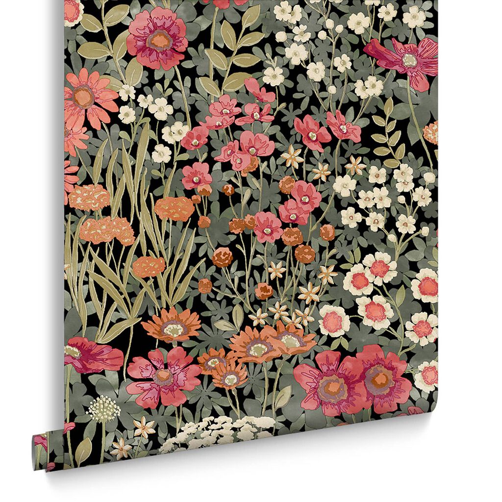 120628 - Wallflower Wallpaper - Night Garden - Graham & Brown