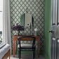 120634 - Greenskeeper Geo Wallpaper - Green - Graham & Brown