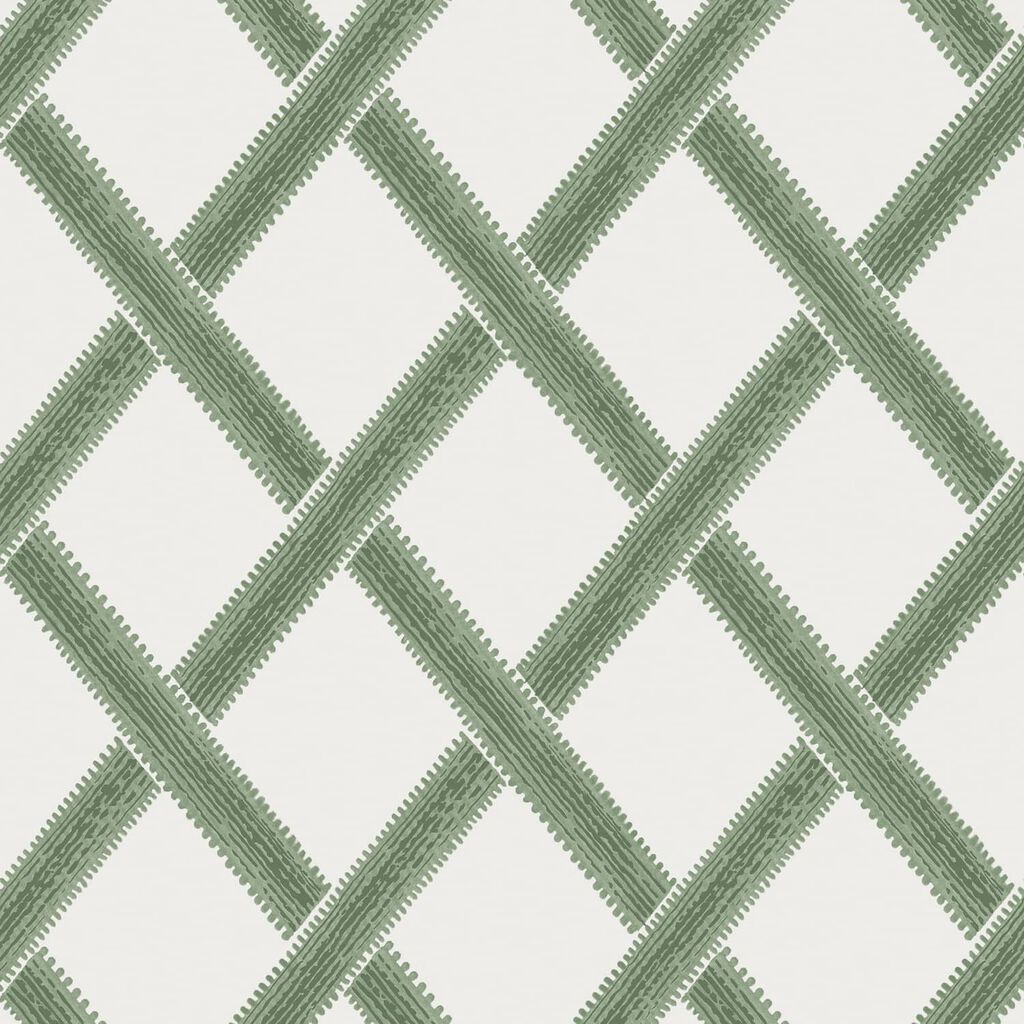 120634 - Greenskeeper Geo Wallpaper - Green - Graham & Brown