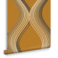 120640 - Euphoria Wallpaper - Yellow - Graham & Brown