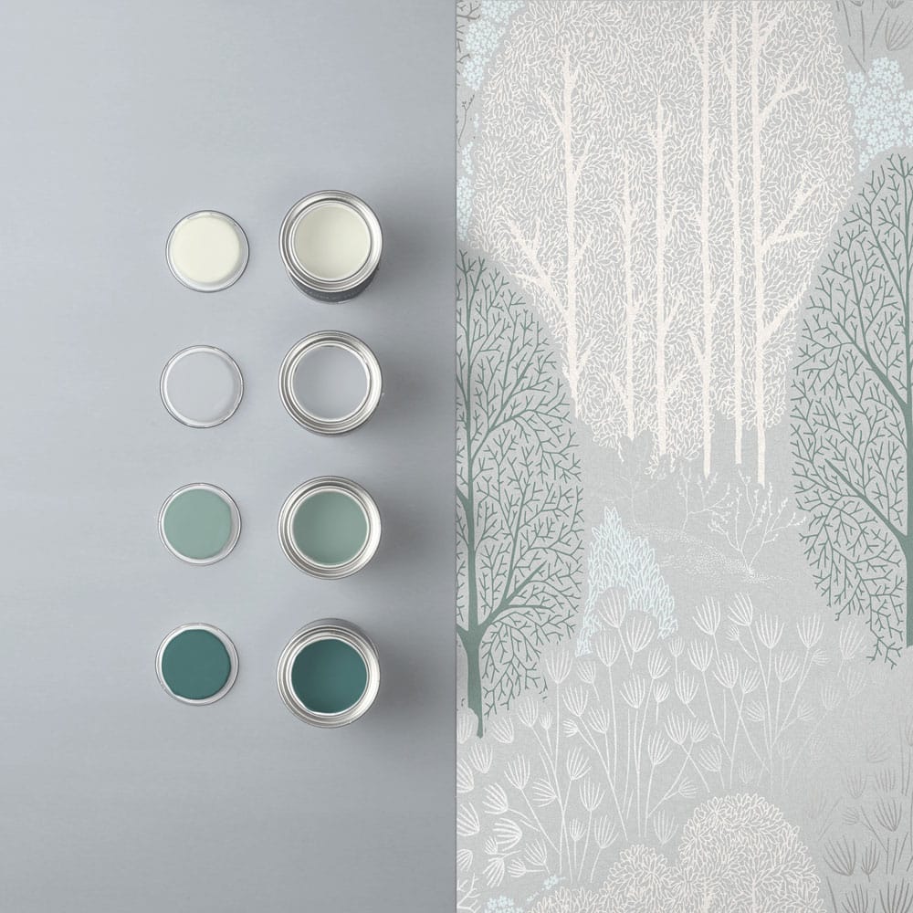 120649 - Scandiscape Wallpaper - Winter - Graham & Brown