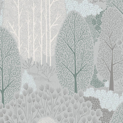 120649 - Scandiscape Wallpaper - Winter - Graham & Brown