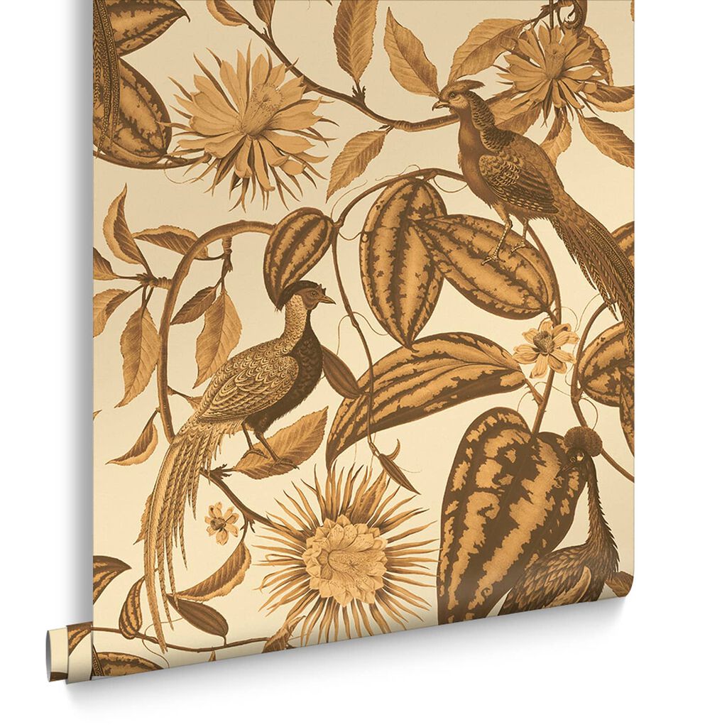 120652 - Amhersts Garden Wallpaper - Bronze - Graham & Brown