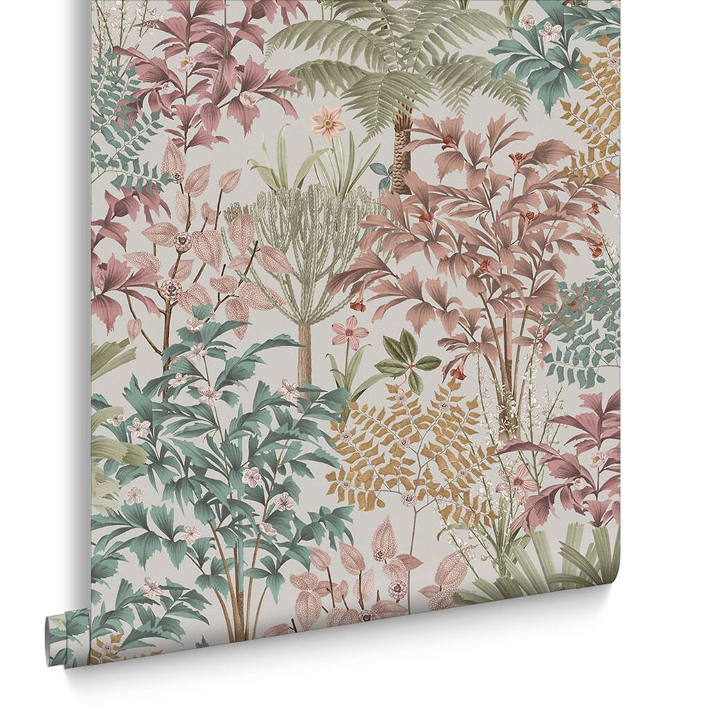 120654 - Jardin Botanico Wallpaper - Light - Graham & Brown