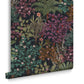 120657 - Jardin Botanico Wallpaper - Black - Graham & Brown
