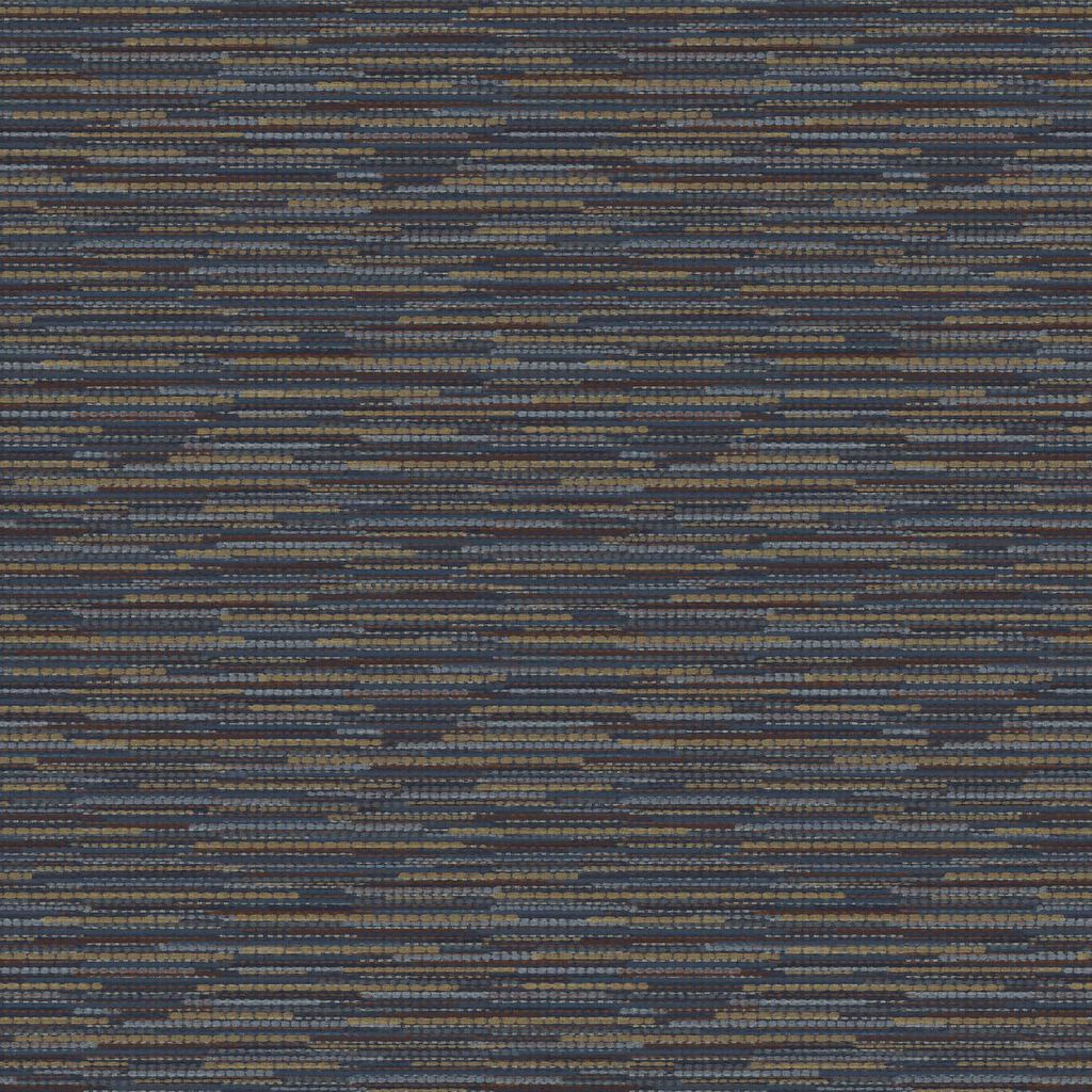 120659 - Empress Grasscloth Wallpaper - Navy - Graham & Brown