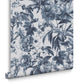 120668 - Arcane Garden Wallpaper - Ink Blue - Graham & Brown