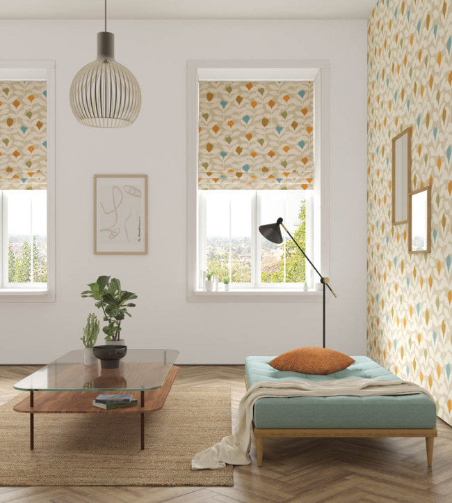 Padukka Room Fabric - Tangerine