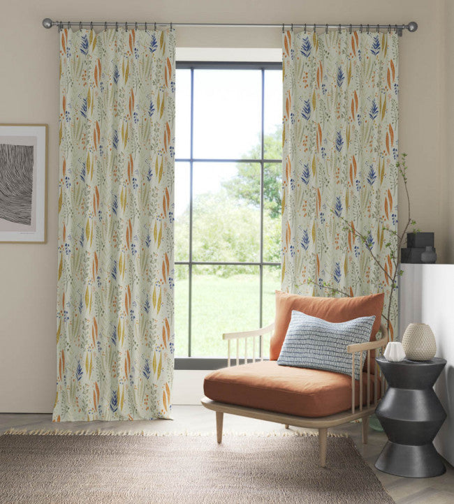 Hubali Room Fabric - Amber