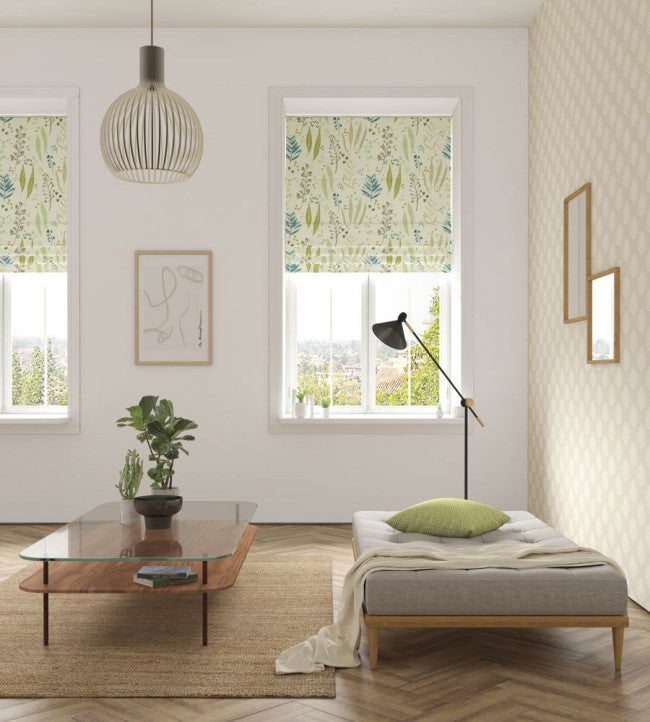 Hubali Room Fabric - Grasshopper