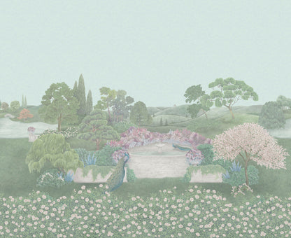 Idyll Wallpaper - Eau de Nil - 120/1003