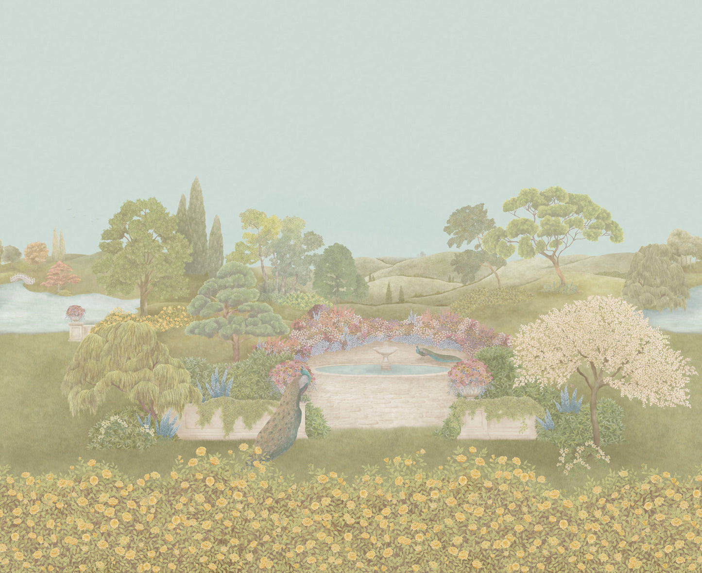 Idyll Wallpaper - Honey Citrine - 120/1004