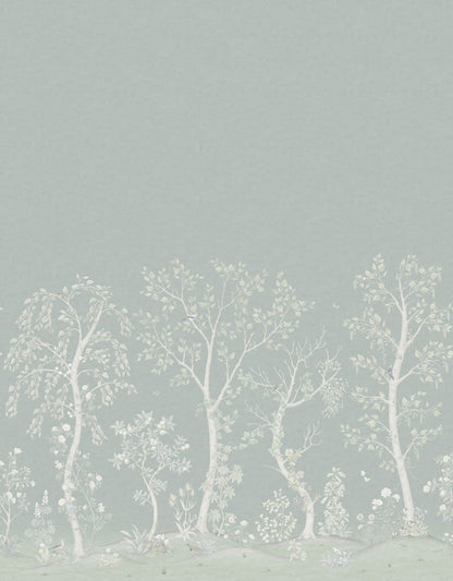 Seasonal Woods Wallpaper - Sage - 120/6020