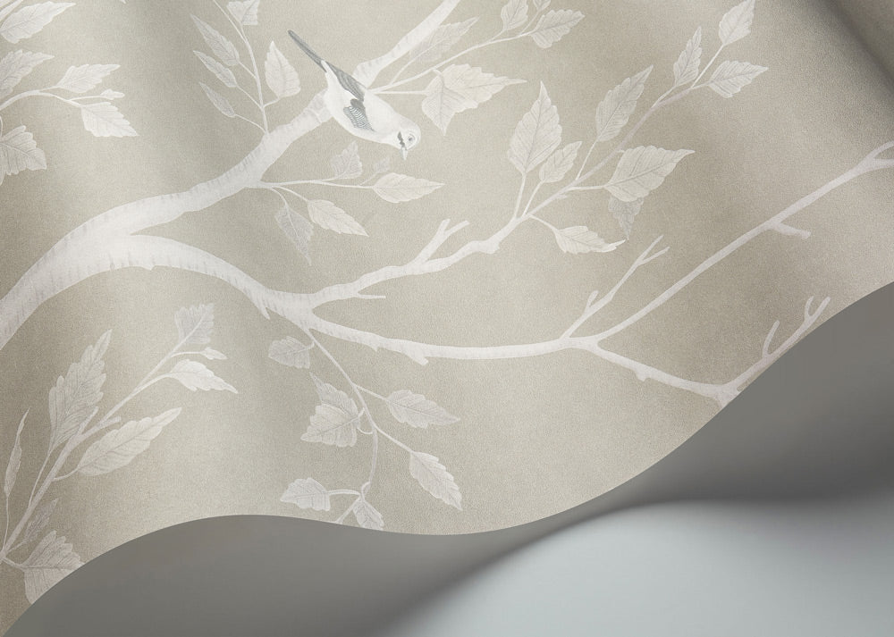 Seasonal Woods Wallpaper - Platinum Matte - 120/6023