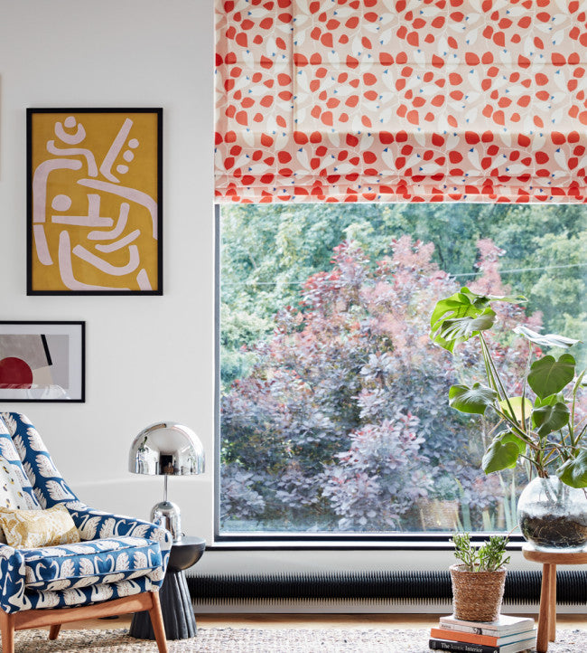 Rosehip Room Fabric - Milkshake / Poppy