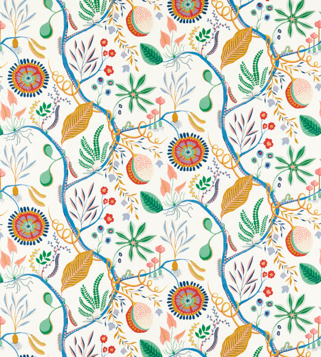 Jackfruit And The Beanstalk Fabric - Popsicle