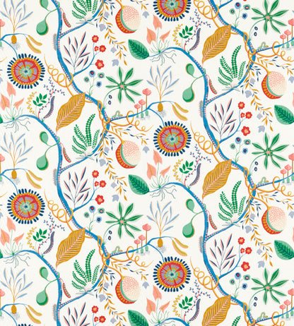Jackfruit And The Beanstalk Fabric - Popsicle