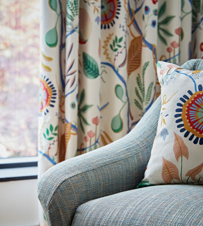 Jackfruit And The Beanstalk Room Fabric - Popsicle