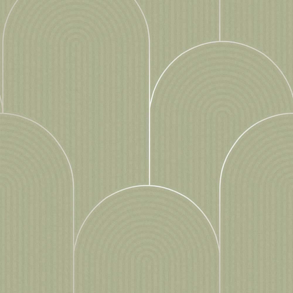121416 - Lancet Wallpaper - Sage - Graham & Brown