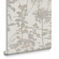 121430 - Esther Wallpaper - Stone - Graham & Brown