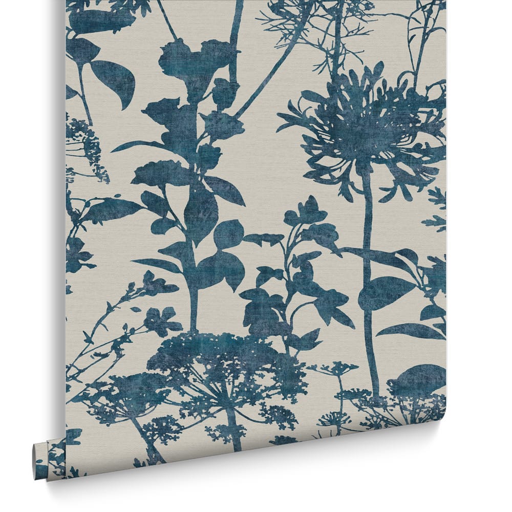 121431 - Esther Wallpaper - Ink - Graham & Brown