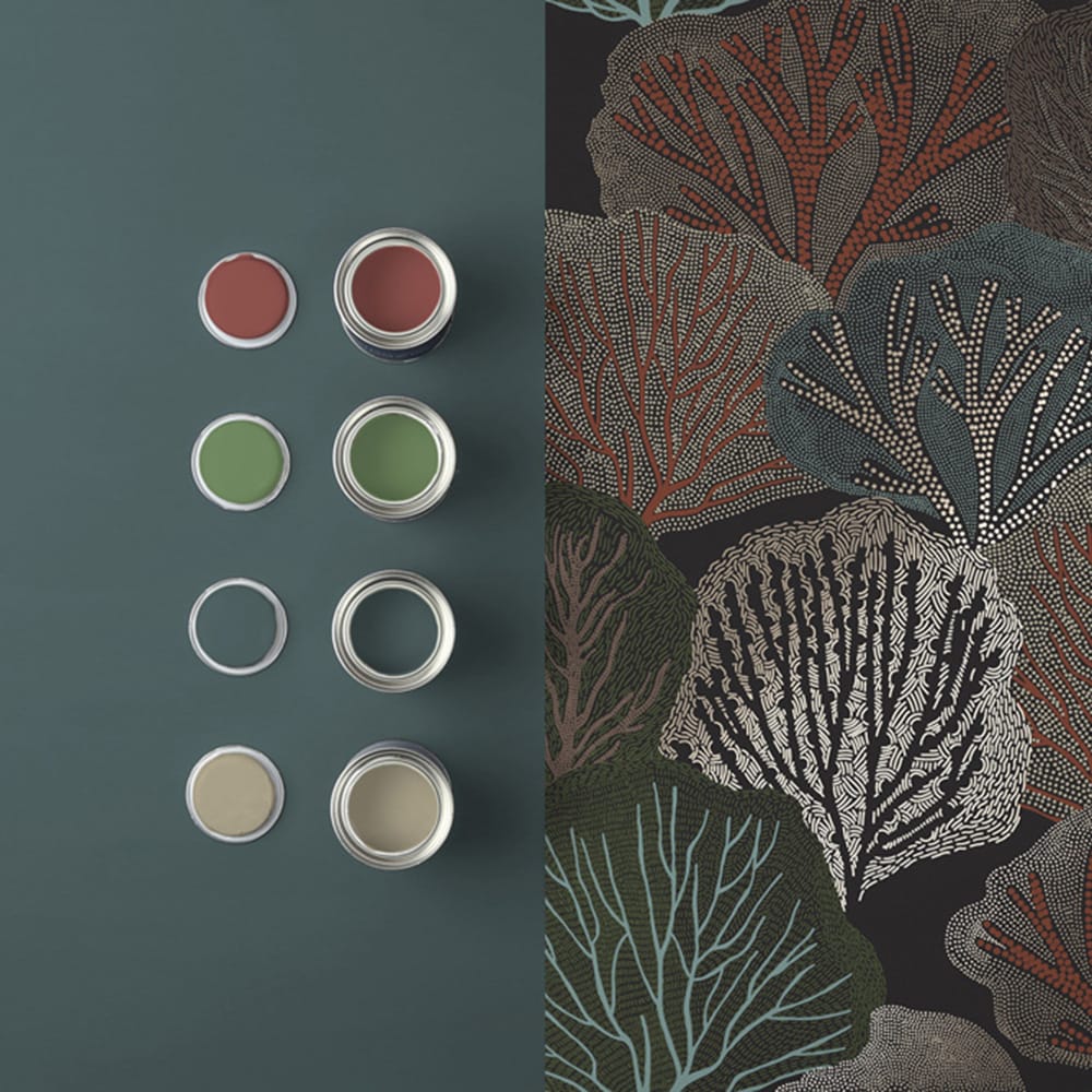 121444 - Twyla Wallpaper - Nocturne - Graham & Brown