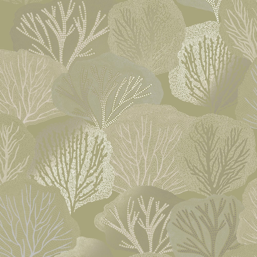 121445 - Twyla Wallpaper - Sage - Graham & Brown