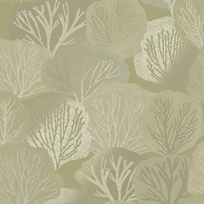121445 - Twyla Wallpaper - Sage - Graham & Brown