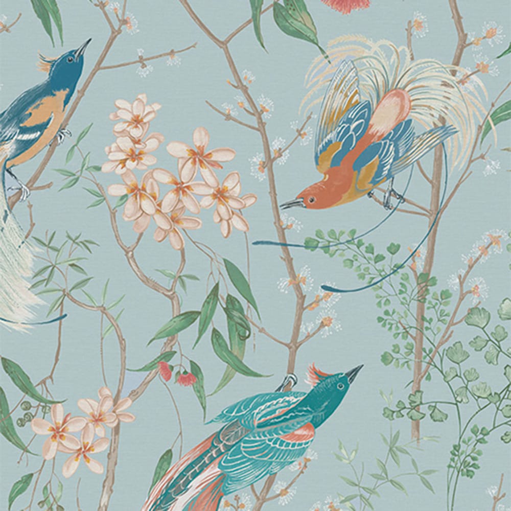 121449 - Clavering Birds Noon Wallpaper - Sky - Graham & Brown