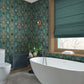 121458 - Daraee Tapestry Wallpaper - Midnight - Graham & Brown