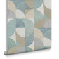 121463 - Stitch Craze Wallpaper - Calm - Graham & Brown