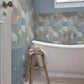 121463 - Stitch Craze Wallpaper - Calm - Graham & Brown