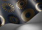 Soli Wallpaper - Midnight & Soft Gold - 123/1004