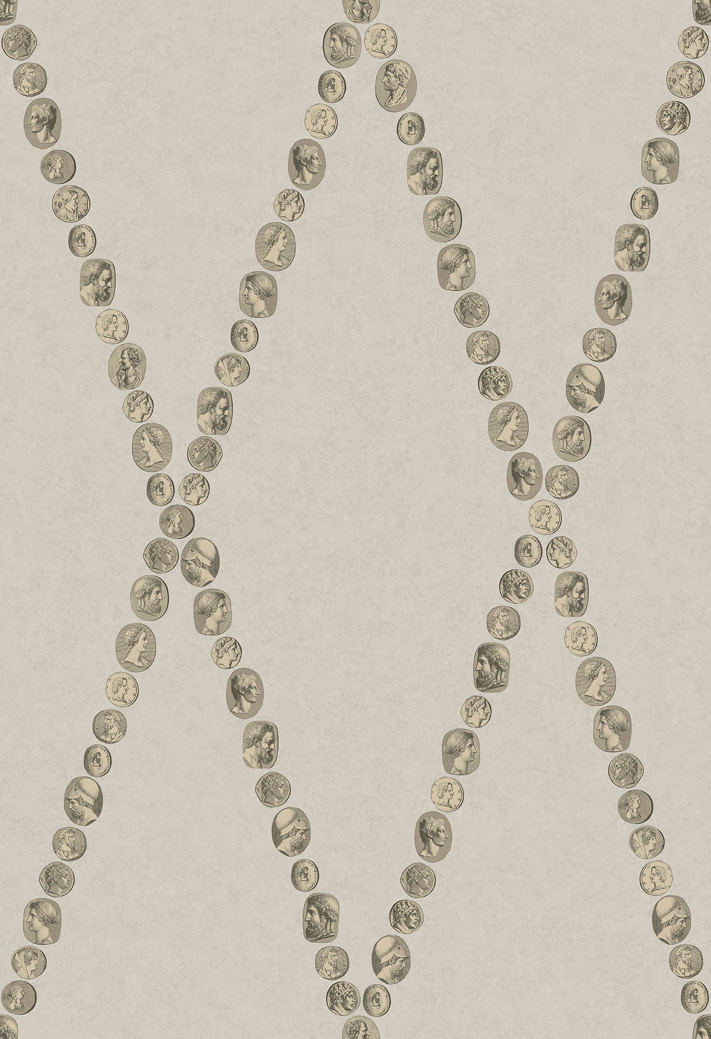Cammei Wallpaper - Soft Gold on Stone - 123/4019