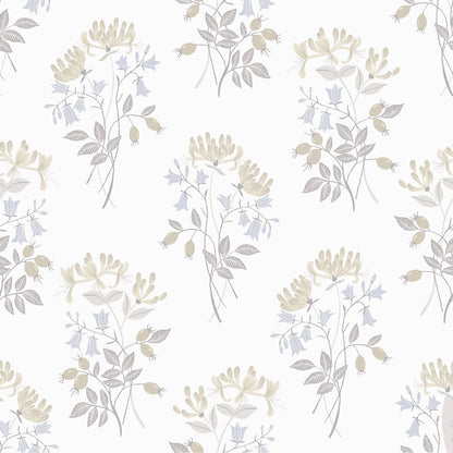12309 - Kaprifol Wallpaper - Beige/ Gray - Midbec