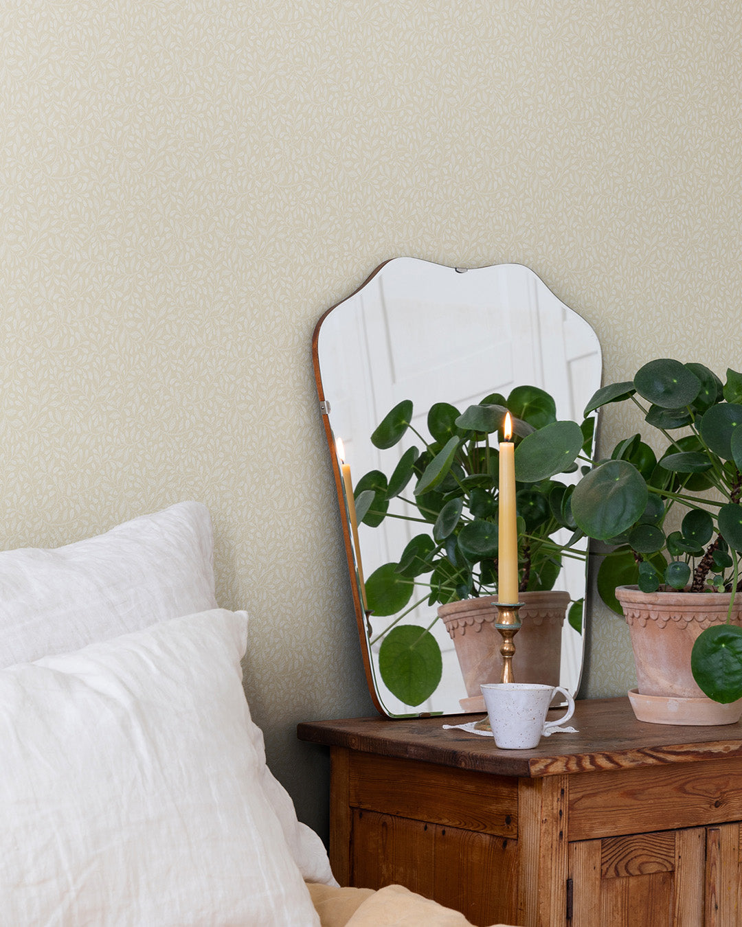 12322 - Adam Wallpaper - Beige - Midbec