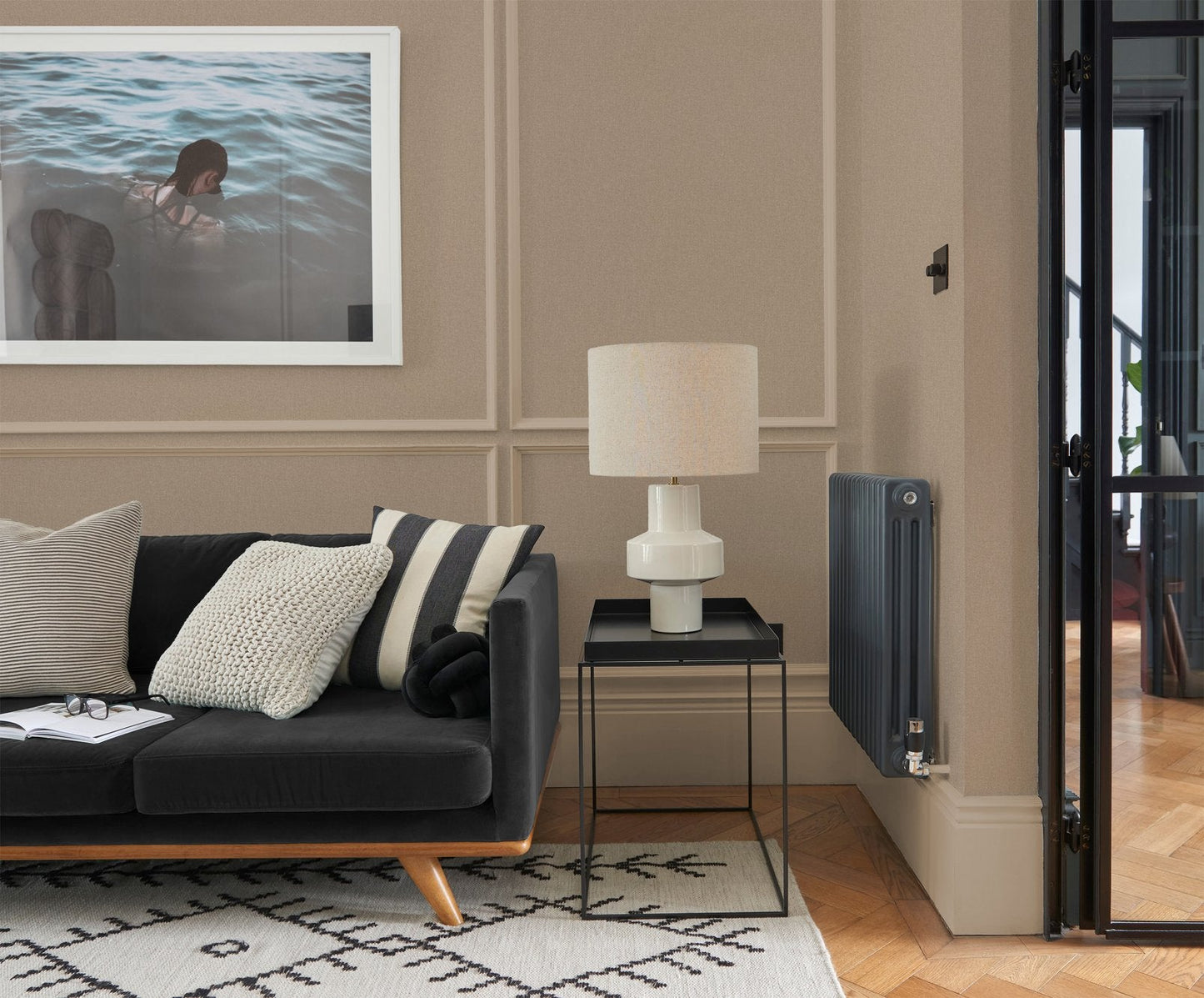 124079 - Country Home Wallpaper - Stone - Graham & Brown