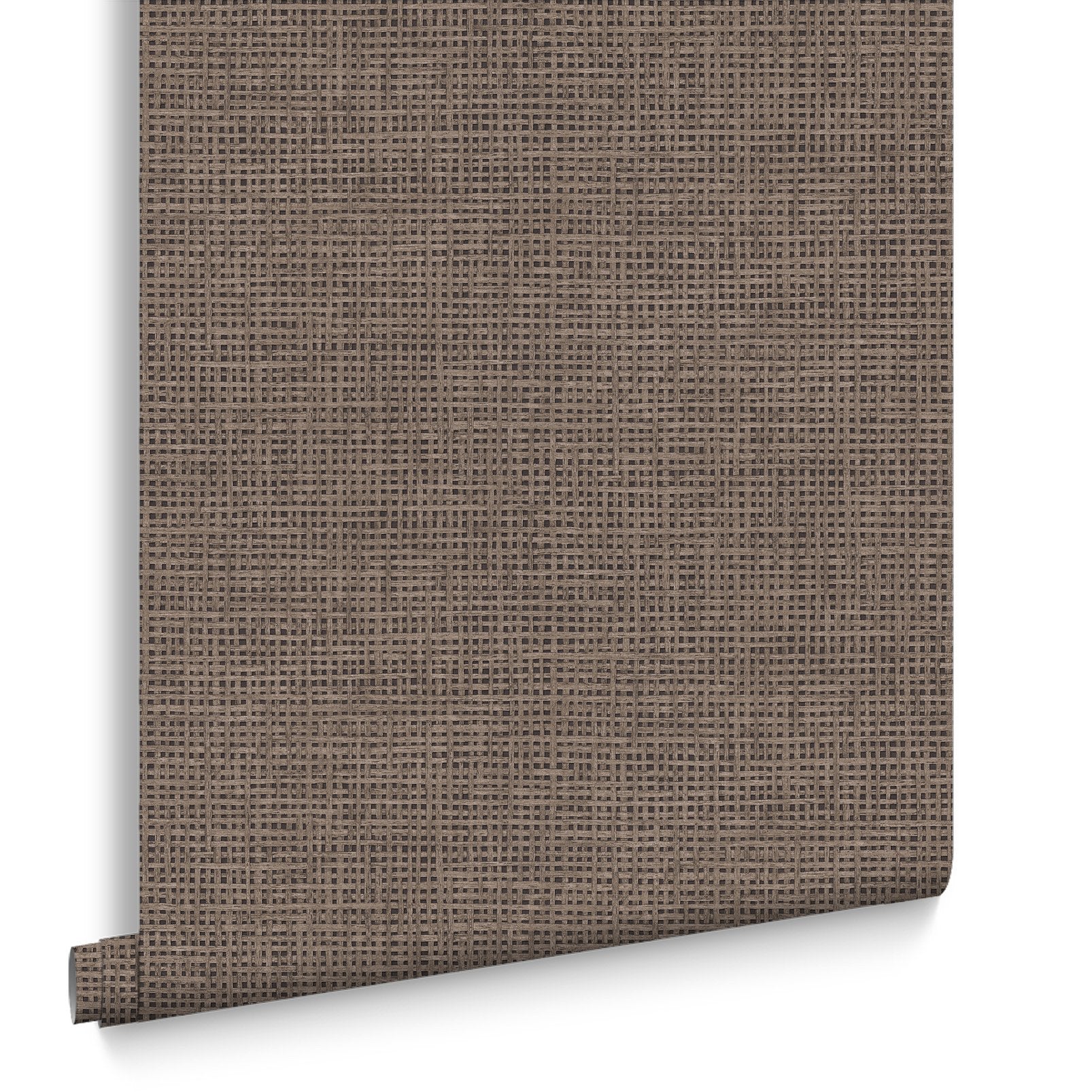 124090 - Rustic Weft Wallpaper - Glastonbury - Graham & Brown