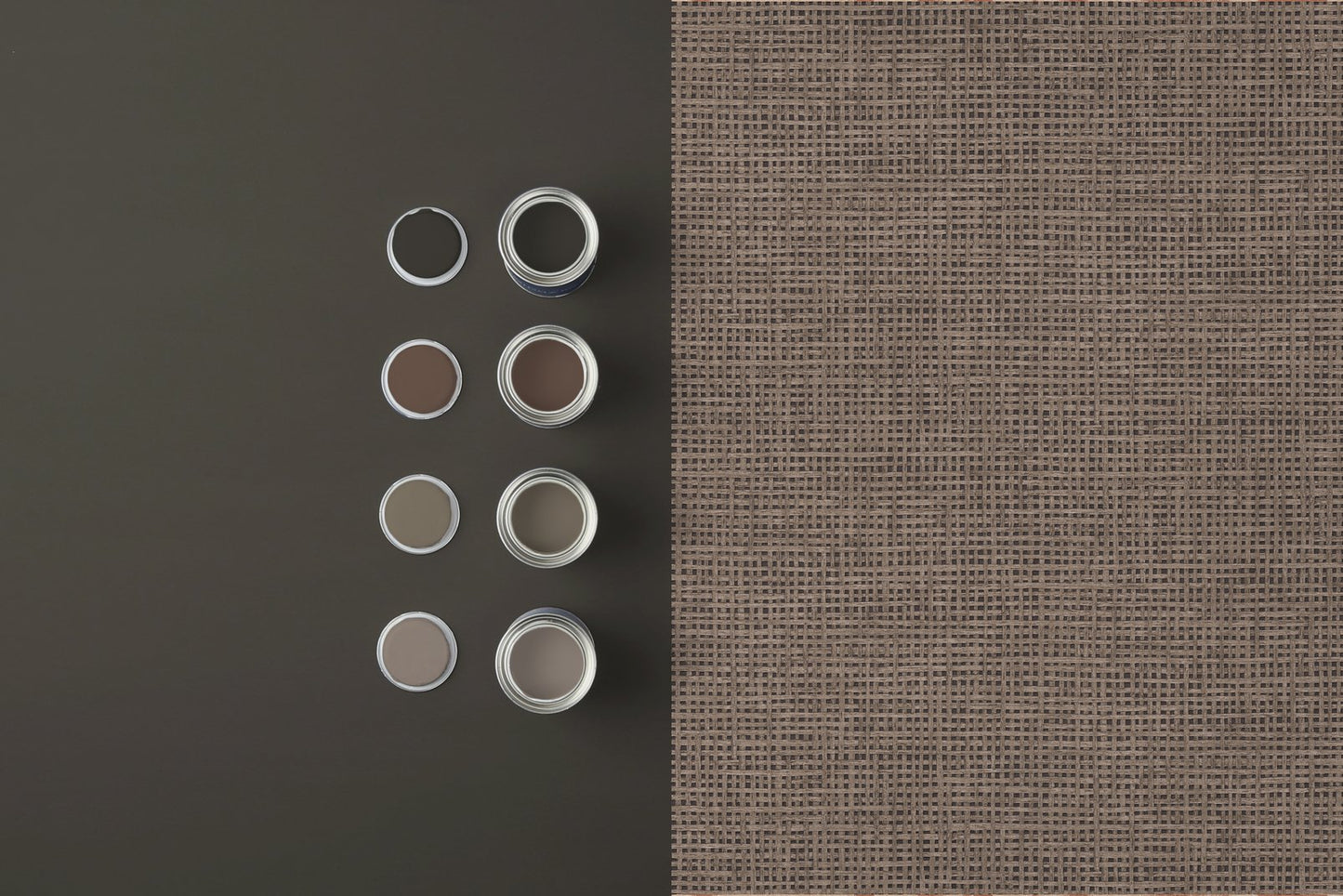 124090 - Rustic Weft Wallpaper - Glastonbury - Graham & Brown