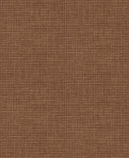 124091 - Rustic Weft Wallpaper - Clay - Graham & Brown