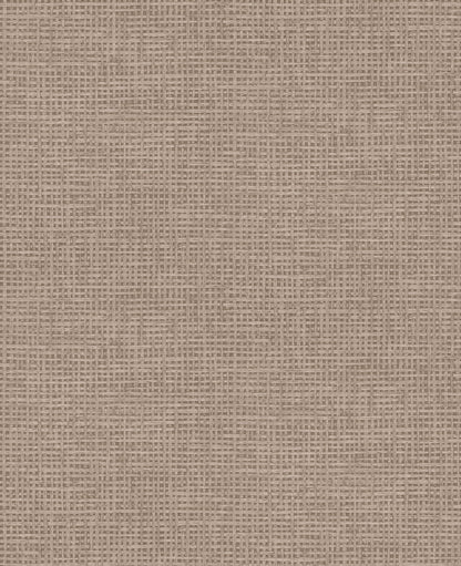 124094 - Rustic Weft Wallpaper - Toast - Graham & Brown