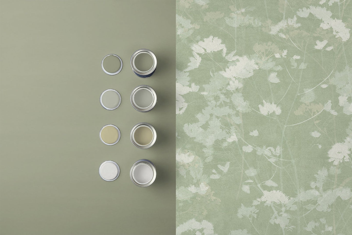 124103 - Flower Press Wallpaper - Calma - Graham & Brown