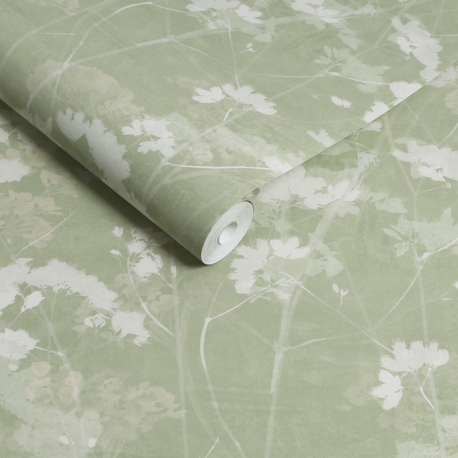 124103 - Flower Press Wallpaper - Calma - Graham & Brown