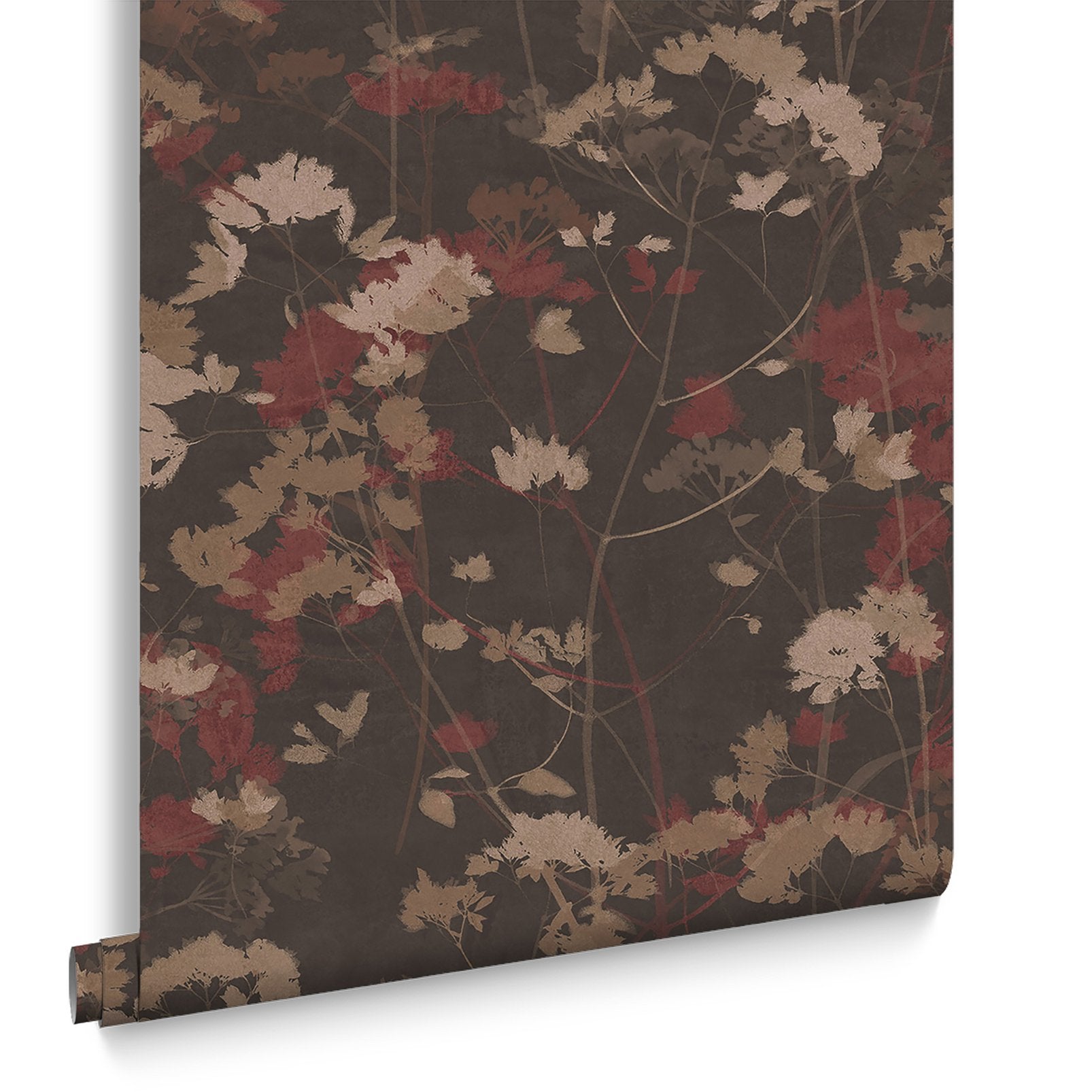 124105 - Flower Press Wallpaper - Glastonbury - Graham & Brown