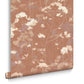 124107 - Flower Press Wallpaper - Clay - Graham & Brown